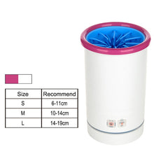 Load image into Gallery viewer, Dog Paw Cleaner Cup Soft Silicone Combs Portable